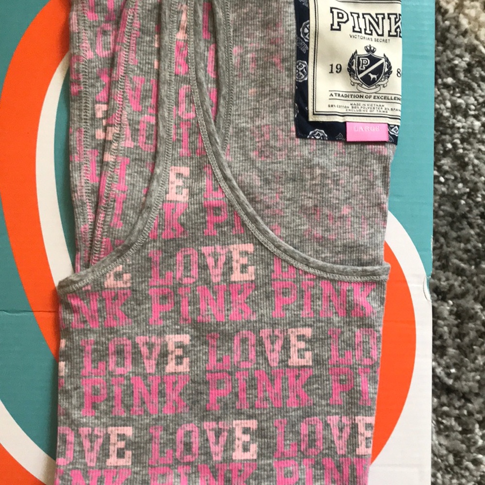 Pink authentic tank